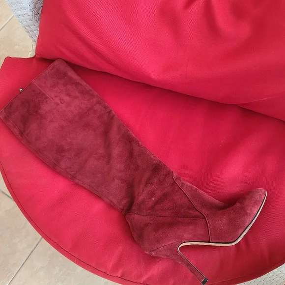 Via Spiga - Piper - Red Suede boots - Picture 12 of 12